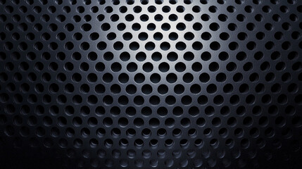 Naklejka premium diamond shape patterned black silk background Metal texture background.