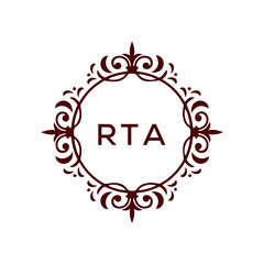 Letter RTA Logo Icon