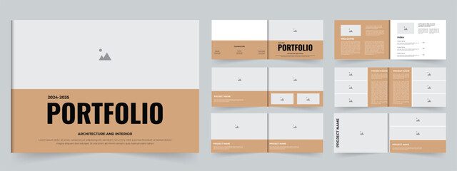 Architectural portfolio interior portfolio or real estate portfolio ladnsacpe