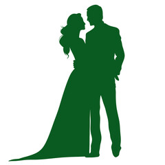 Couple Fashion Silhouette