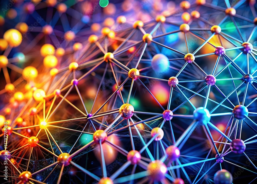 Poster macro abstract: dynamic mesh of interconnected points - complex geometric network