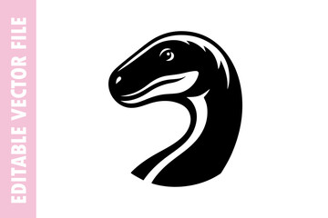 dinosaur vector design silhouette illustration