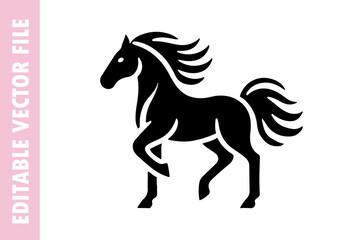 horse 2025 year of the horse, horse vector design silhouette illustration