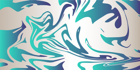 Naklejka premium Light and dark blue wavey pattern spots - ideal for website, presentation, greeting card, postcard, book, poster, billboard, slide. Abstract blue color liquid marble surfaces with luxury cloth