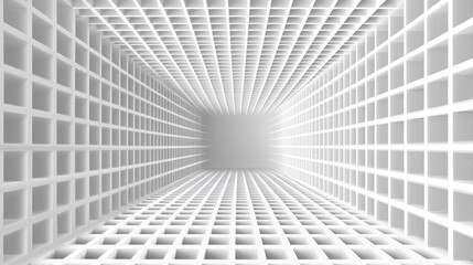 White squared paper sheet texture Abstract White Grid Background Illustration