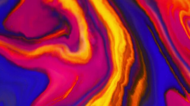 Abstract colorful background with forming structures and patterns.