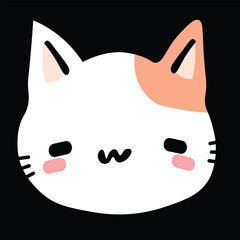 vector cat art free download 