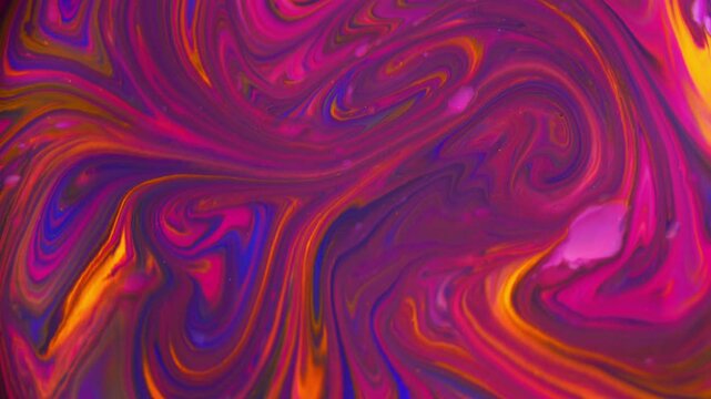 Abstract colorful background with forming structures and patterns.