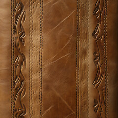 Western Leather Background
