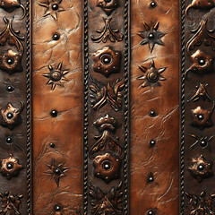 Western Leather Background