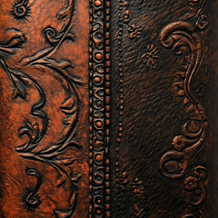 Western Leather Background
