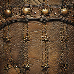Western Leather Background