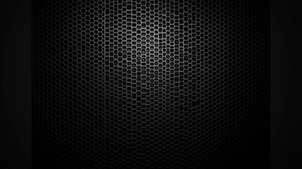 Obraz premium Black dark grey Checker Plate abstract floor metal stainless Black steel slate background.
