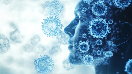 Obraz premium Revolutionizing scientific research advances cryoelectron microscopy innovative structures