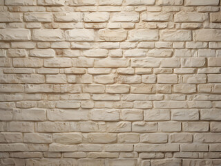 Fototapeta premium room with white brick building feature pattern vecto rectangle copy space white color block shape textured