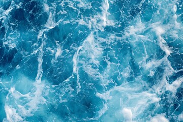 Water ripples on a light blue summer background