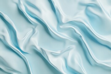 Obraz premium Water ripples on a light blue summer background