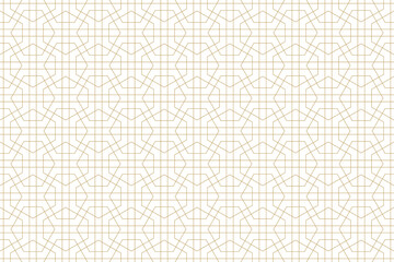 Seamless geometric pattern in authentic arabian style.
