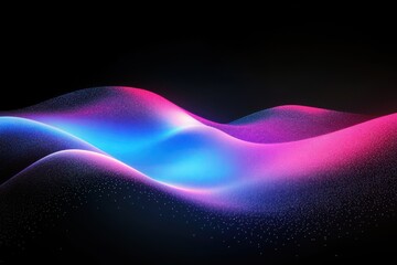 Glowing grainy background noise texture pink blue vibrant. A vibrant, glowing grainy background in pink and blue, ideal for high-energy and creative projects.