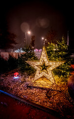 Christmas decorations in Reimss - Aisne