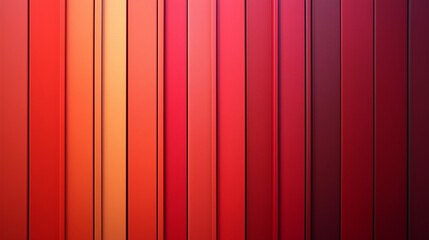 Sfondo rosso sfumato. Forme geometriche.