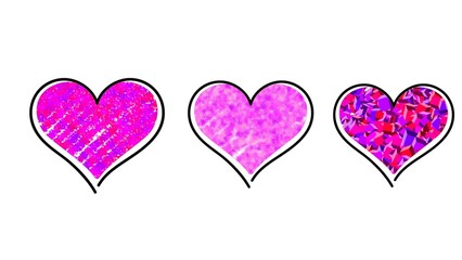 valentine hearts background