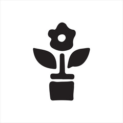 illustration Flower icon vector © SYED