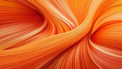 Dynamic and energetic orange wave abstract background. Perfect for designs that require a warm, vibrant and modern feel.