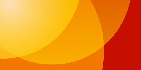 Abstract modern colorful gradient orange yellow curve background.