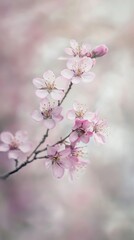 Obraz premium pink cherry blossom