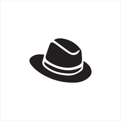 black hat isolated on white