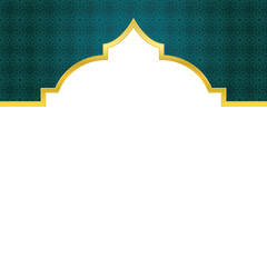 Decorative Islamic Motif for Ramadan and Eid Themes