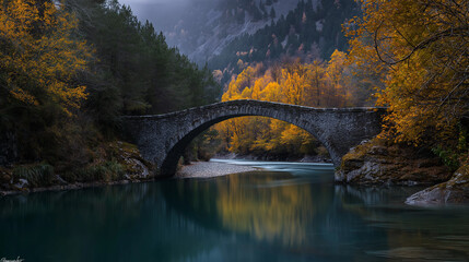 bridge over the river