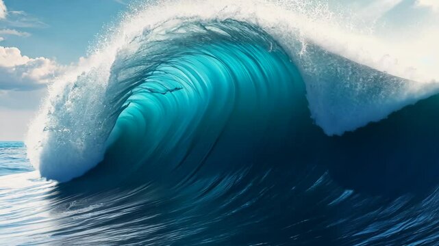 The Majestic Ocean Wave