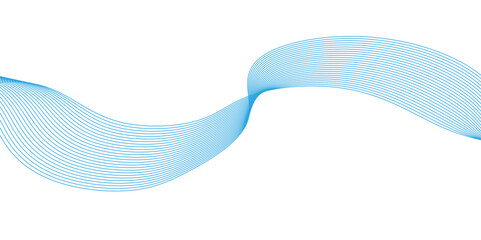Fototapeta premium Abstract wave line for banner, wallpaper background with wave design.