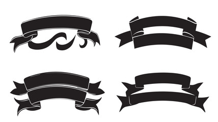 Premium Vector Collection: Ribbons, Bows, and Banner Icons for Every Occasion, Art & Illustration