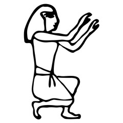 Symbol of the religion of ancient Egypt