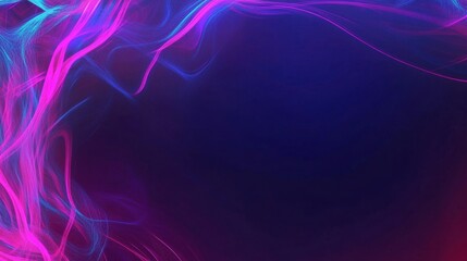 Abstract Background with Vibrant Swirls of Blue and Pink Light, Perfect for Creative Projects and Digital Designs, Highlighting Smooth Flowing Patterns and Energetic Colors