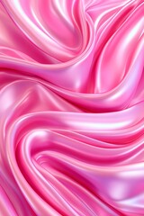 Obraz premium Soft Pink 3D Fabric Background Without Patterns
