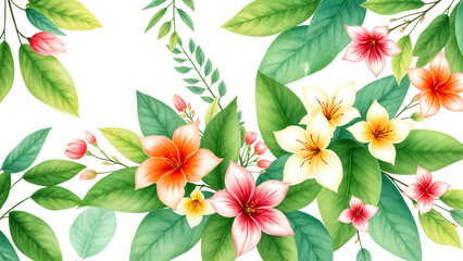 pattern with flowers