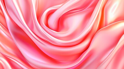 Fototapeta premium Soft Peach Fabric Texture with Smooth Finish