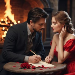 Fototapeta premium An Unexpected Reunion 
