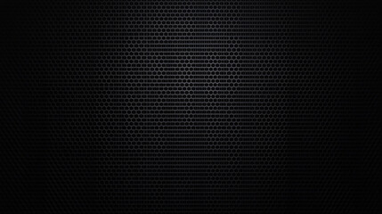 Obraz premium Black wall background of natural paintbrush stroke textured, Abstract dark metal background.