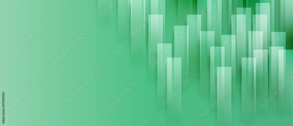 Poster abstract technology vertical overlap geometric squares shape