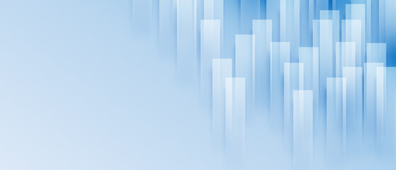 Abstract technology vertical overlap geometric squares shape