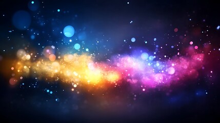 Fototapeta premium Abstract Colorful Lights Blurred Background Design
