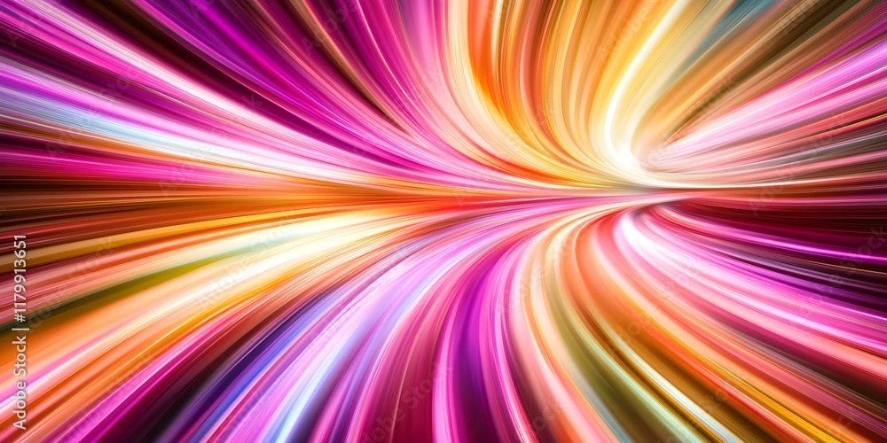 Poster a vibrant, swirling pattern of colors, creating a dynamic and energetic abstract design with a sense