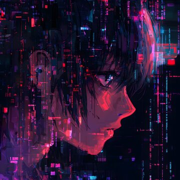 programming code abstract technology background