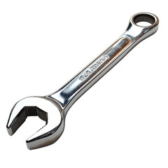 Wrench on a Transparent Background