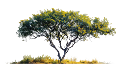 tree with yellow leaves